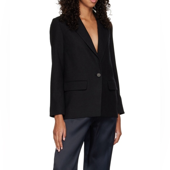 Vince Boyfriend Blazer, black size 0 - Picture 5 of 5